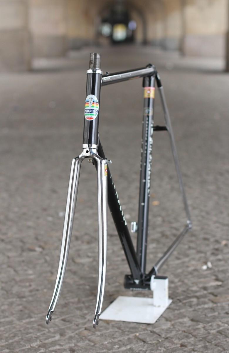 Cadre Pinarello Montello Columbus / 58,5 cm / Noir / slx gavia Arche de