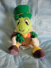 Vintage Disney Store St. Patrick's Day Jiminy Cricket Bean Bag Plush Toy