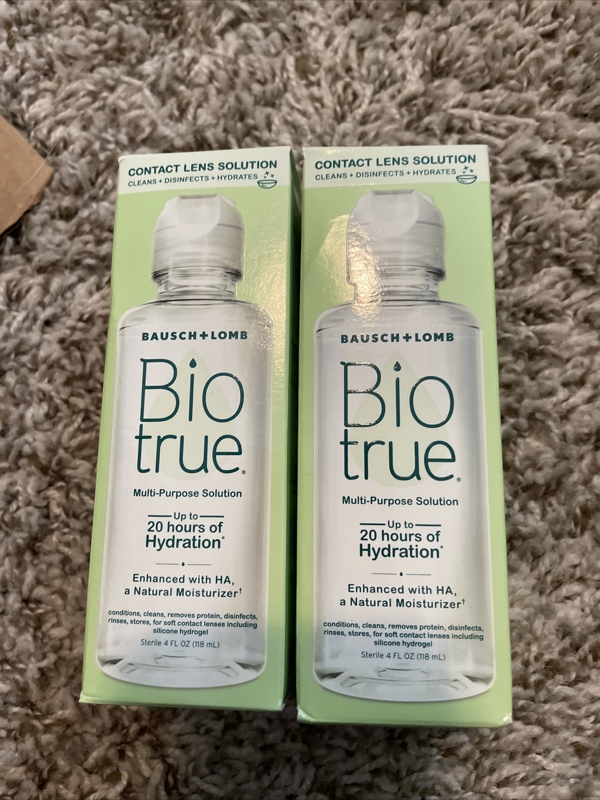 BioTrue Contact Lens Solution for Soft Contact Lenses MultiPurpose 4oz