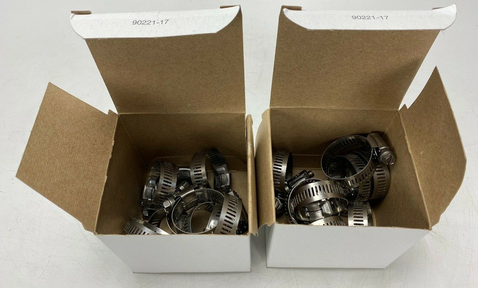 (2 Boxes of 10) DUPAGE STAINLESS HOSE CLAMPS B16HS 1/2" WIDE, DIA 11/161 1/2" eBay