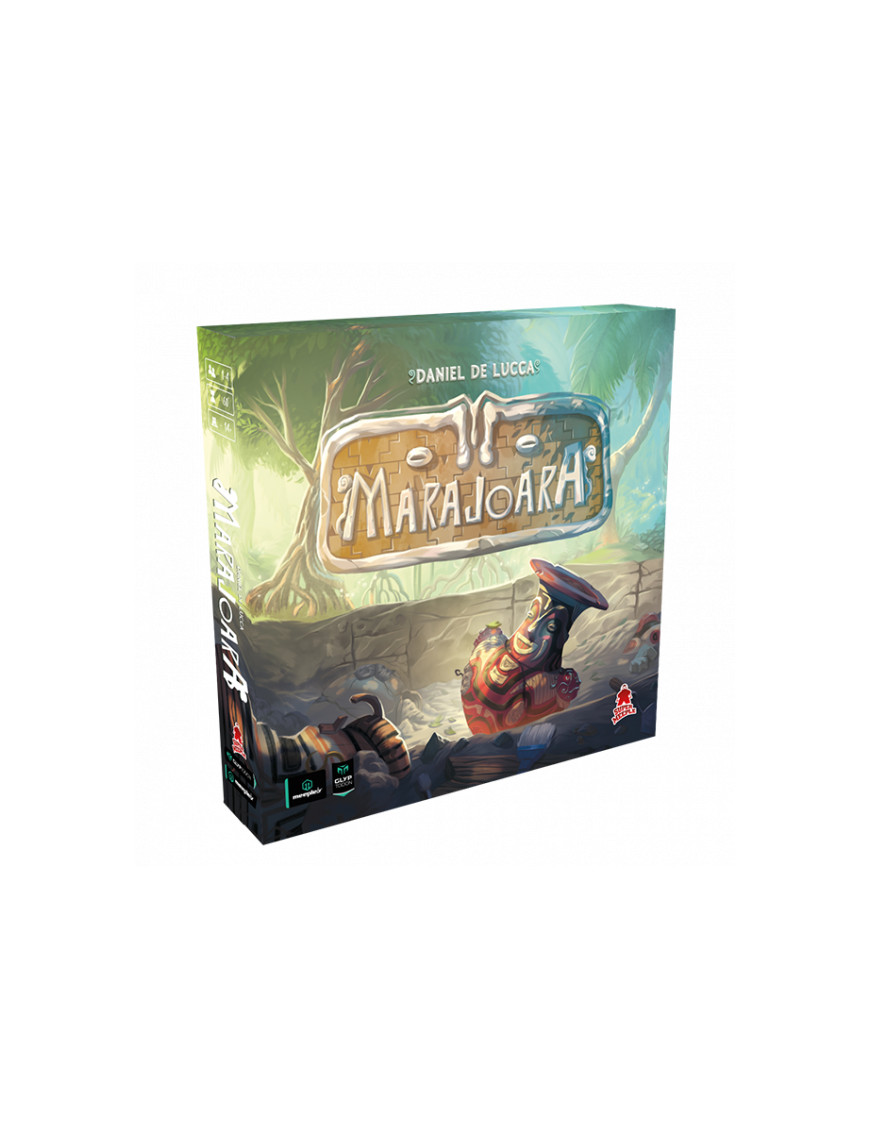 Jeu Marajoara FR Super Meeple : capture de dés tactique sans hasard pour amateurs de gestion