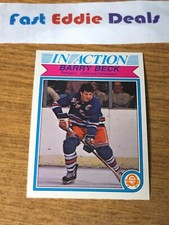 O-PEE-CHEE NHL HOCKEY 1982-83 BARRY BECK IN ACTION CARD 220 NEW YORK RANGERS 