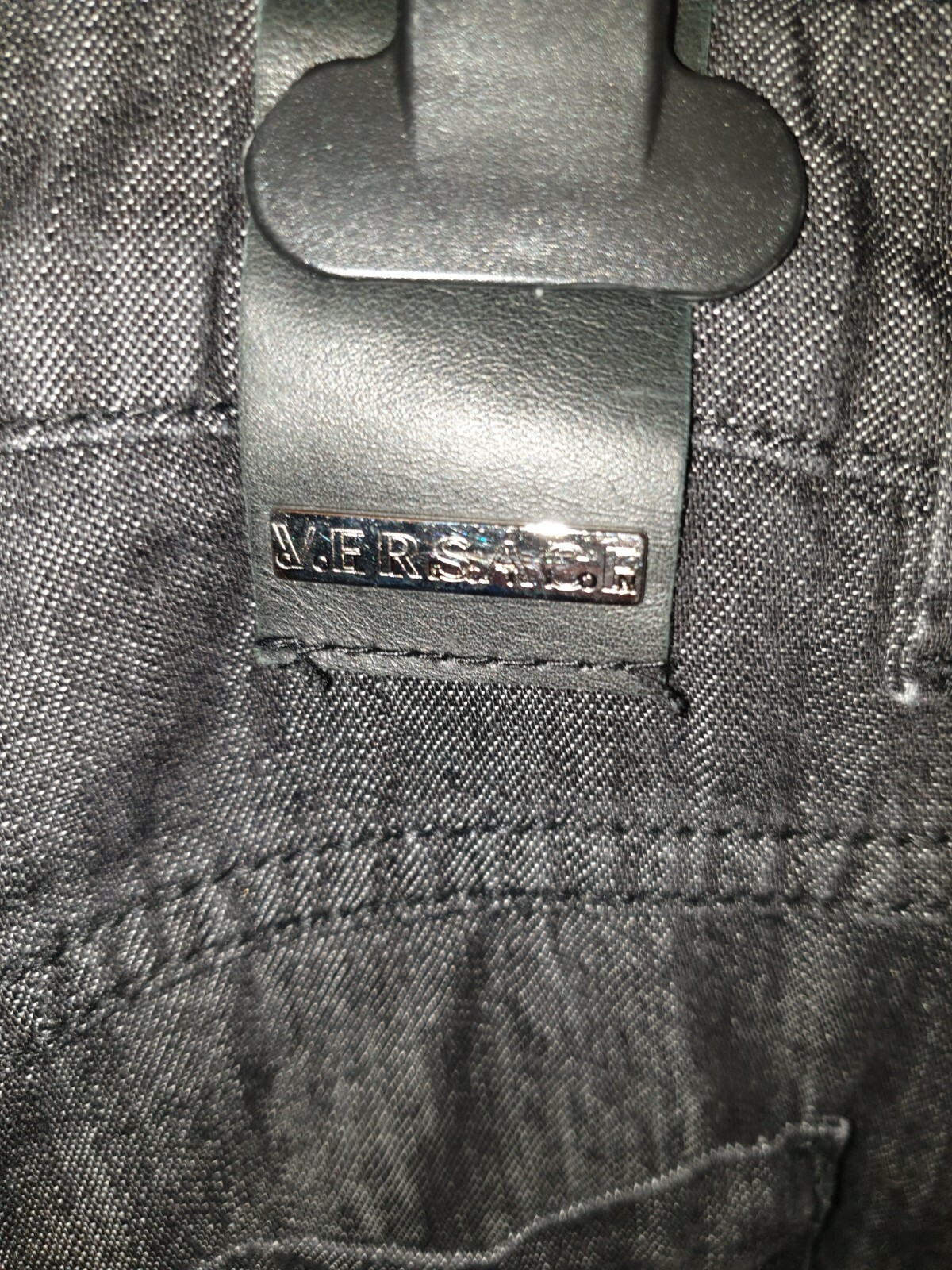 SUPERB  MENS DESIGNER VERSACE 100% COTTON JEANS UK 34W 30L RRP £165.00 thumbnail 3