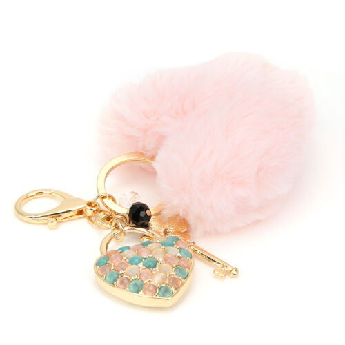 Decorative Key Chain Handbag Ornament Key Ring For Children Family - Photo 1/11