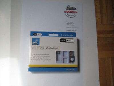 wHINSCHAUEN! ESU Lokpilot 5 Decoder 59610 - Kabelbaum u. 8-pol Stecker