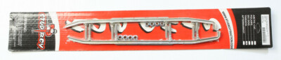 Stud Boy Traction Shaper Bar Snowmobile Wearbar 7.5in. PAIR w/ Pads YAM-S2226-75