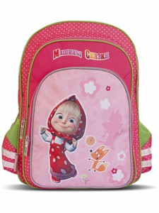 masha and the bear school bag