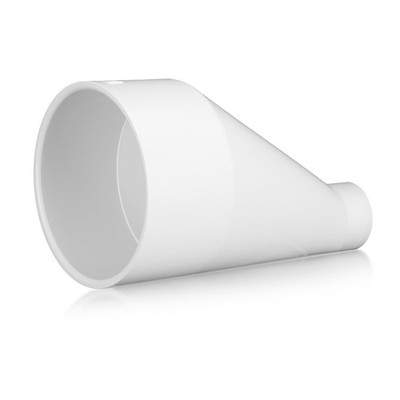 Pushglossy 6'' X 2'' PVC Pipe Fitting Compatible with 429-E Series Eccentric Reduc