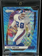 2024 Panini Prizm Jessie Armstead Blue Wave Prizm 031/230 New York Giants #220