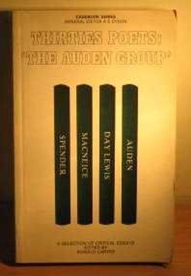Dreißiger Dichter: 'Die Auden-Gruppe' Taschenbuch Ronald Carter
