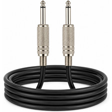 1 Meter 6,35 mm symmetrisches TRS-Buchse-zu-K...