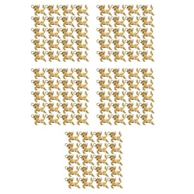 5 Count Vintage-Sternzeichen-Anhänger Pferdeornament Für Schmuck