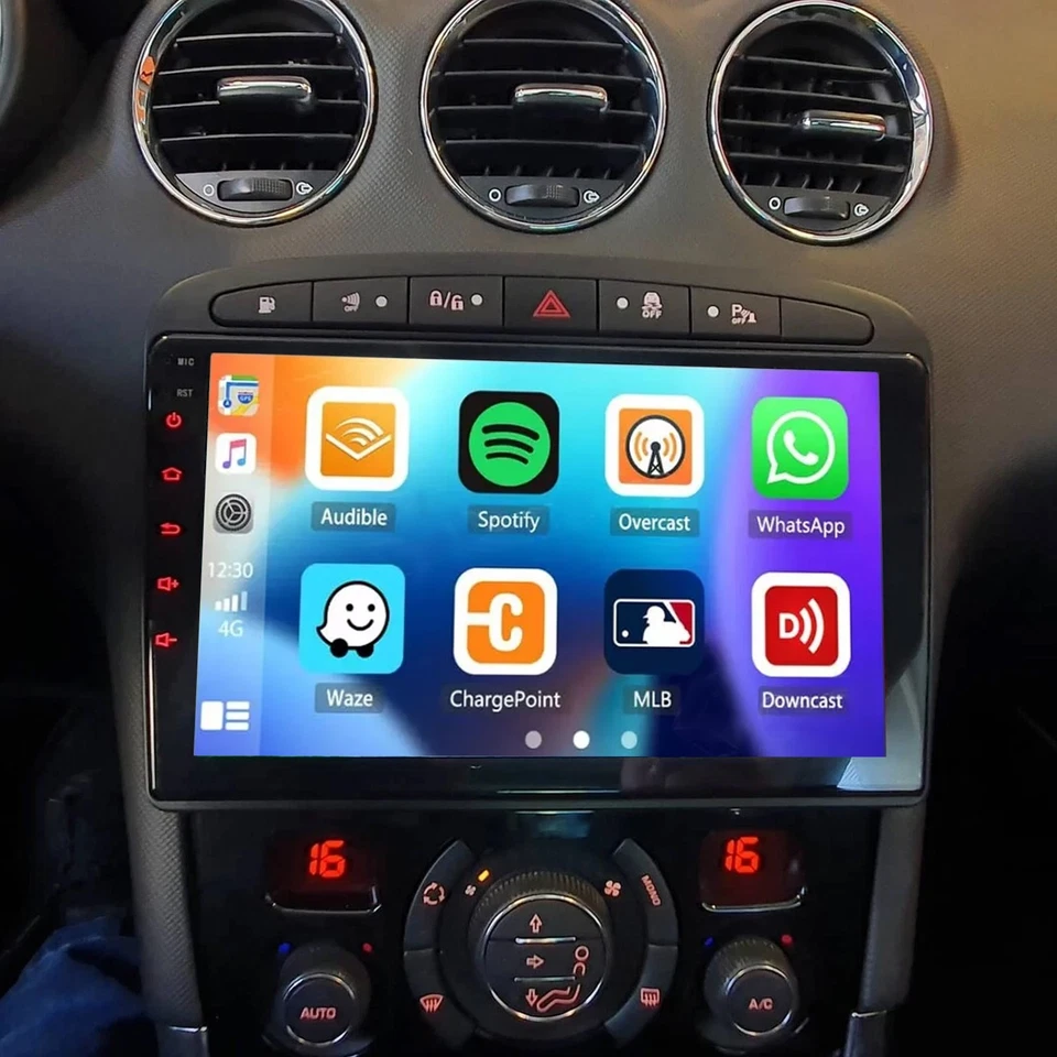 4+64G Für Peugeot 308 2007-2015 Android15 Car Stereo Carplay Autoradio GPS Navi - Bild 2 von 4