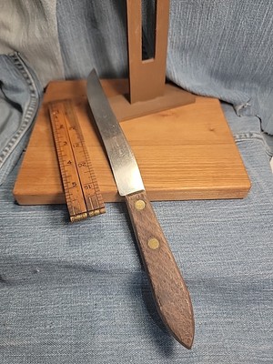 Sharp Edge Stainless Vintage Kitchen Knife