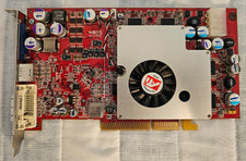 ATI Radeon 9800 Pro 128MB AGP Graphics Card VGA DVI S-Video