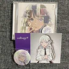 millsage "Narusu" CD Can Badge Profile Card Bonus Set Fireflies