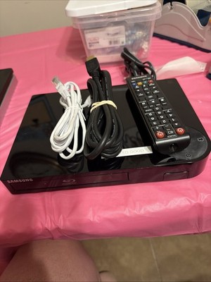 Samsung BD-H6500 Blu-ray Player ETHERNET/HDMI CABLES & OEM REMOTE INCL, TESTED 