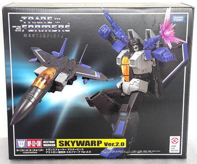 Transformers Original MP-52+ Skywarp Version 2.0 Boxed Komplett.