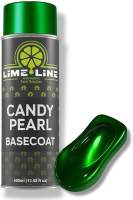 #ad Candy Pearl Basecoat Aerosol Spray Paint Organic Green Automotive Custom Paint $72.15