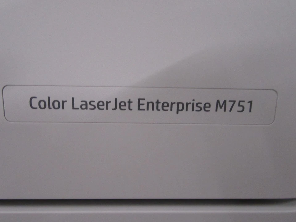 HP Color LaserJet  M751dn Printer A4 A3 Tonerto90% VeryLowCountUnder37K WARRANTY - Image 2 of 4