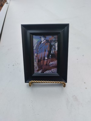 8 Bit Biggie Life After Death Framed Mini Art Print Lo-fi Pixel Art