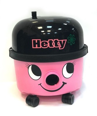 Numatic Hetty Hoover Pink Bagged Vacuum Cleaner With NEW Tool Kit + Filter + Bag