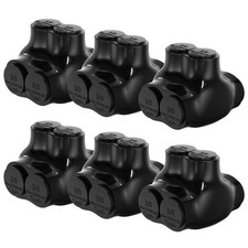 Insulated Multi Tap Connector 3/0-6 AWG 2 Port Dual Entry 2