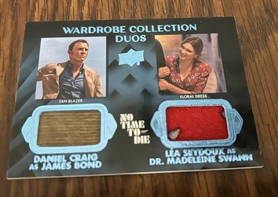 2025 JAMES BOND UD NO TIME TO DIE WARDROBE COLLECTION DUOS - DANIEL CRAIG/LEA SE