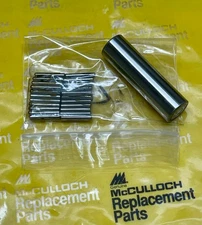 NOS OEM McCulloch SP 105, 125  Piston Wrist Pin&Bearings PN 89204, 85607 (B 81)