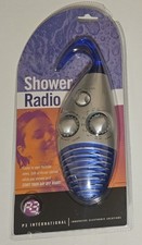 AM / FM Radio Bathroom Shower Music Speaker Radios Hanging Waterproof Portable