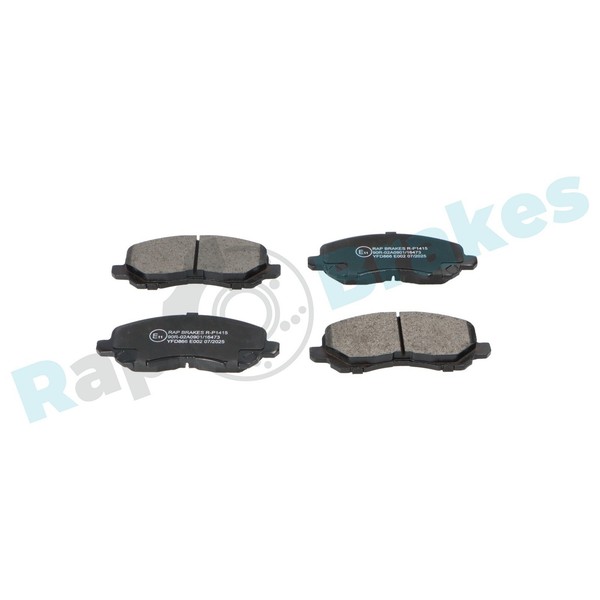 Bremsbelagsatz Scheibenbremse RAP Brakes R-P1415 FüR Mitsubishi ASX Outlander 3-image