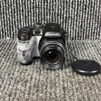 Fujifilm FinePix S1500fd 10.0MP 12X Zoom Digital Camera - Black *GOOD/TESTED* #1