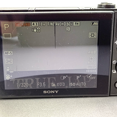 SONY Cyber-shot DSC-HX90V Black Compact Digital Camera 18.2MP 30x