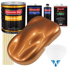Ginger Metallic Gallon Urethane Basecoat Clearcoat Car Auto Paint Kit