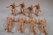 Marx WWII US Paratroops Soldiers Tan