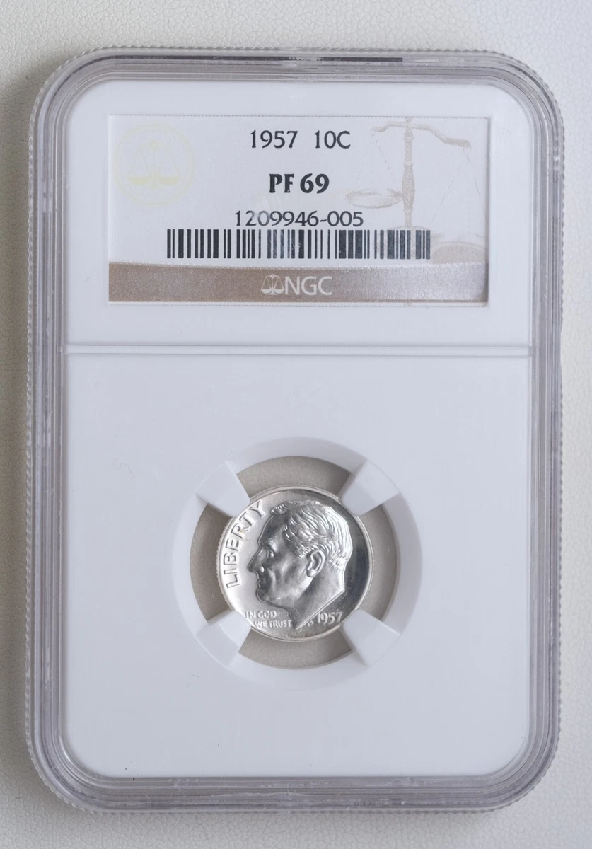 Silver Proof 1957 Roosevelt Dimes (1946-Now) for sale | eBay