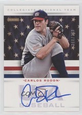 2013 USA Baseball Box Set Collegiate National Team 308/399 Carlos Rodon Auto z1b