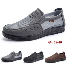 Herren Mesh Schlupfschuhe Slip On Walking Schuhe Casual Atmungsaktive …
