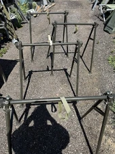 Brenner Military Medical Litter (stretcher) Stands Support Folding 31.5" H