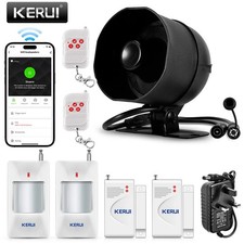 DIY WiFi Home Security Alarm System Burglar Alarm for House Apartment Office
