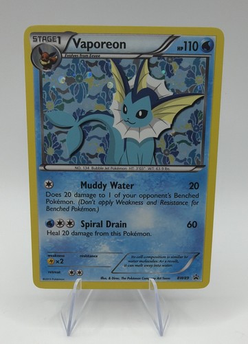 Vaporeon BW89 Black & White Holo