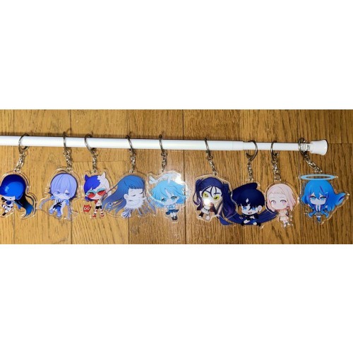Ado Campanella acrylic keychain full complete Set of 9 Usseewa ODO