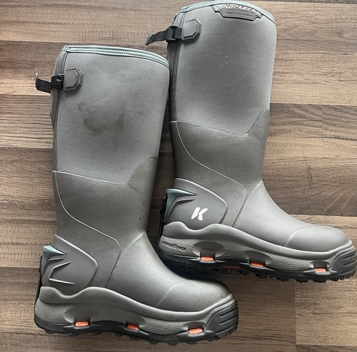 Korkers Women's Neo Arctic Rubber Boots - Inuslated Size 8/ Aq