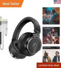 Wired Headphones for Mixing  Podcasting - 50mm Drivers  Comfort Design