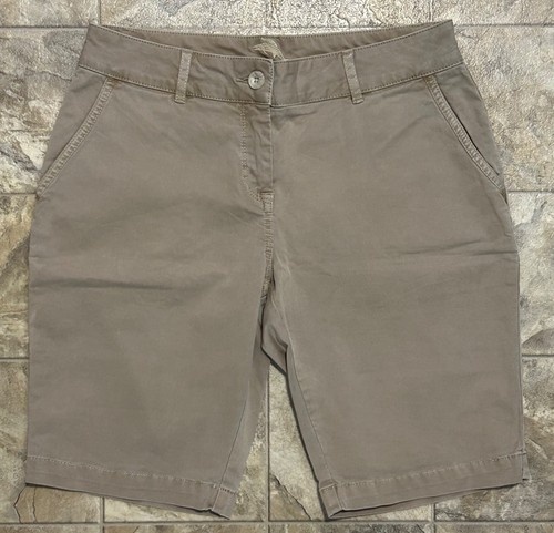 NWOT Tommy Bahama Shorts Women’s Size 2 Sail La Vie Twill Bermuda Chino Khaki - Picture 5 of 16