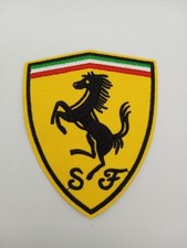Ferrari Embroidered Iron on patch Luxury/ Racing / Sports Car