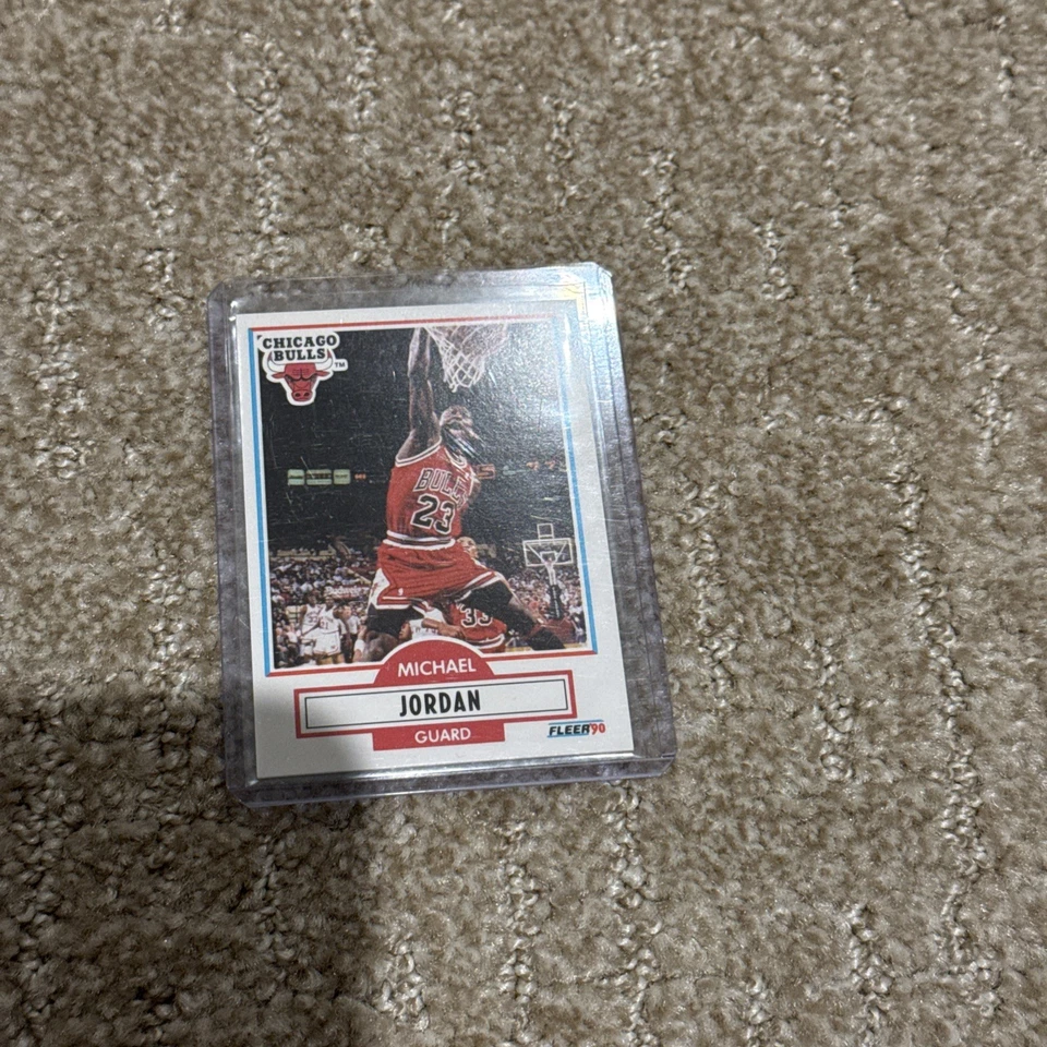 Tarjetas Fleer Michael Jordan 1989 y 1990. Foto 3 de 4