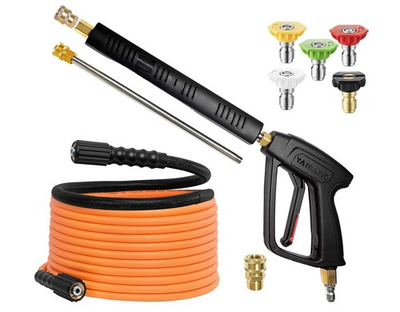 #ad Pressure Washer and Hose Kit 25 FT Upgraded Durable Power Washer Hose and Wa... $123.41