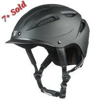 Tipperary Sportage Equestrian Helmet - Black Matte - 8500 (Var. Sizes Available)