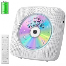 CD Player Portable Bluetooth CD Players for Home Rechargeable